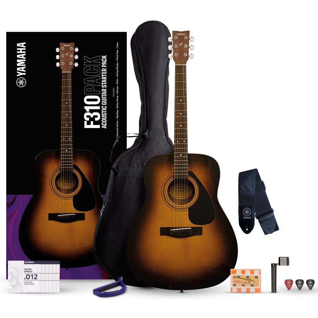 YAMAHA GF310PIITBS Westerngitarre Set